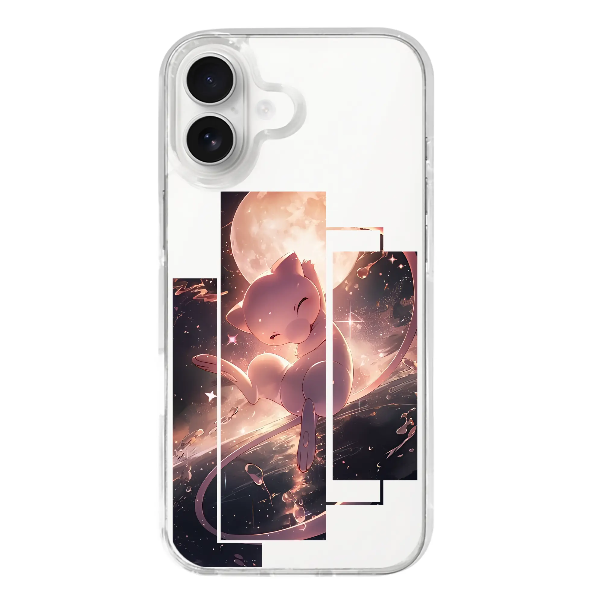 ポケモン グッズ,ミュウ - iPhone 17シリーズ 透明スマホケース – 薄型・耐衝撃・精密フィット保護カバー